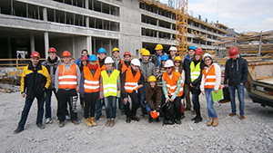 Pravidelné exkurzie študentov TMS na zaujímavých stavbách v Bratislave