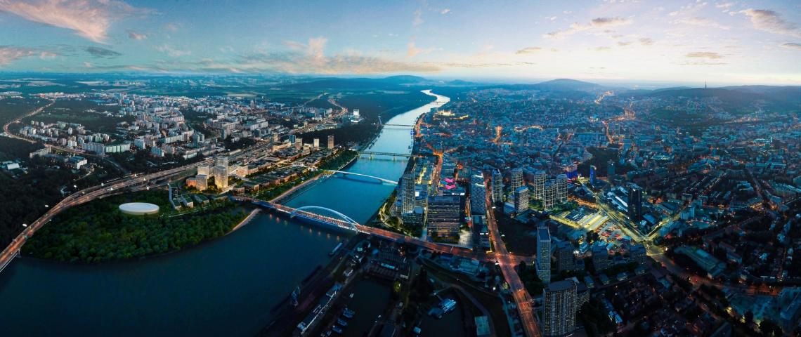Študentská súťaž o najlepší návrh promenádneho mosta cez Dunaj