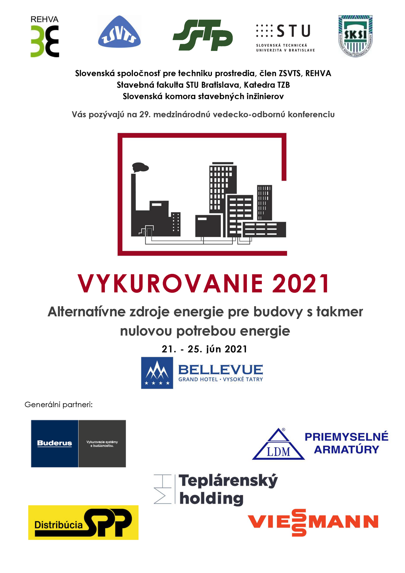 Pozvánka na konferenciu VYKUROVANIE 2021