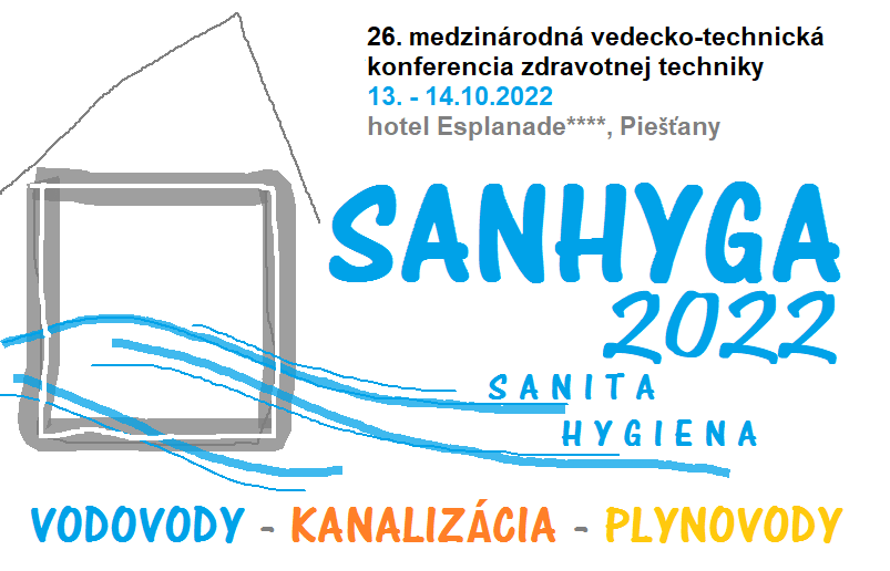 SANHYGA 2022 – Vodovody, kanalizácia, plynovody