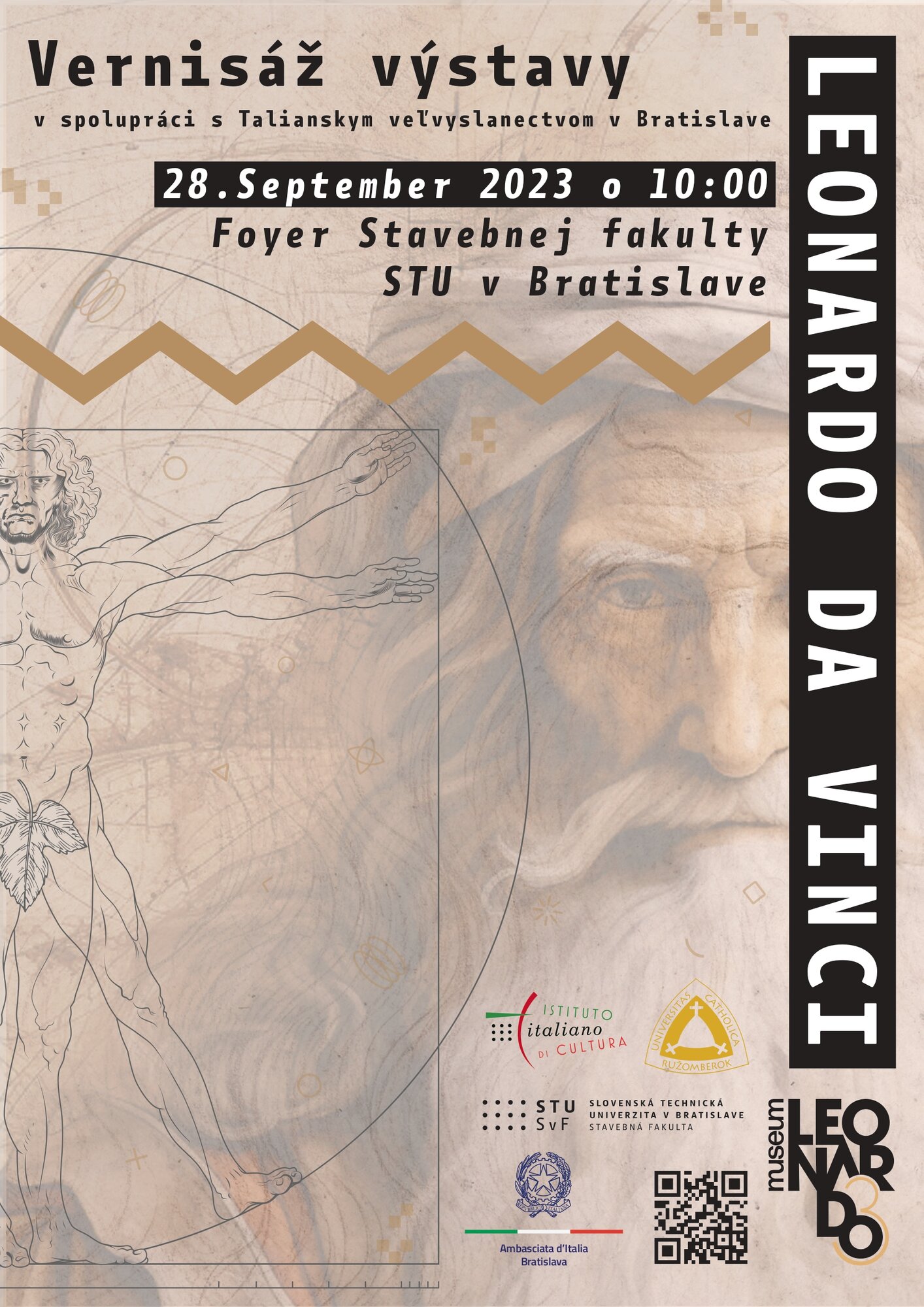 Vernisáž výstavy Leonardo da Vinci