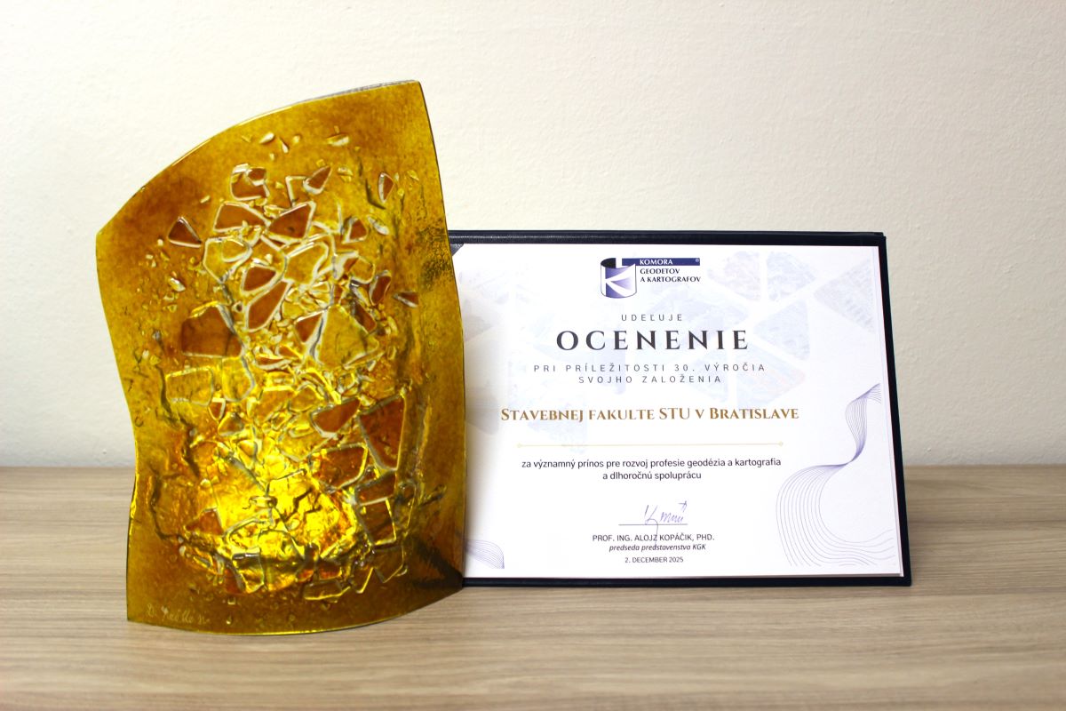 Ocenenie pre SvF STU