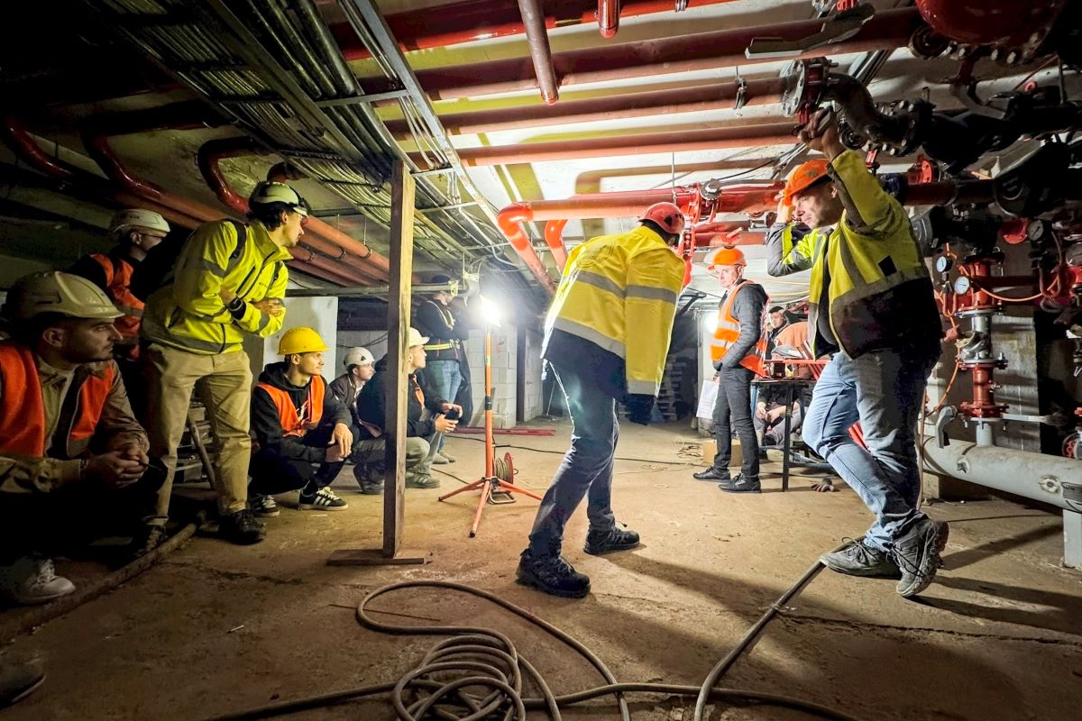 Exkurzia študentov na stavbách