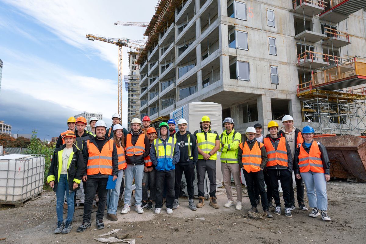 Exkurzia študentov na stavbách