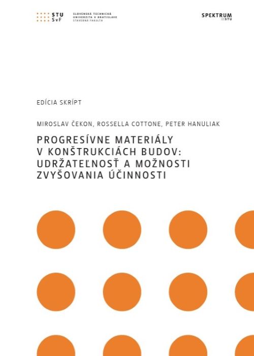 Obal knihy Progresívne materiály