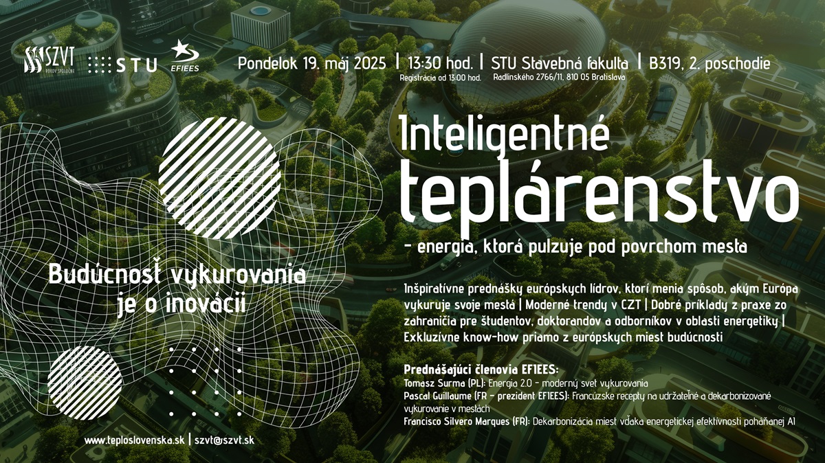 Plagát Inteligentné teplárenstvo