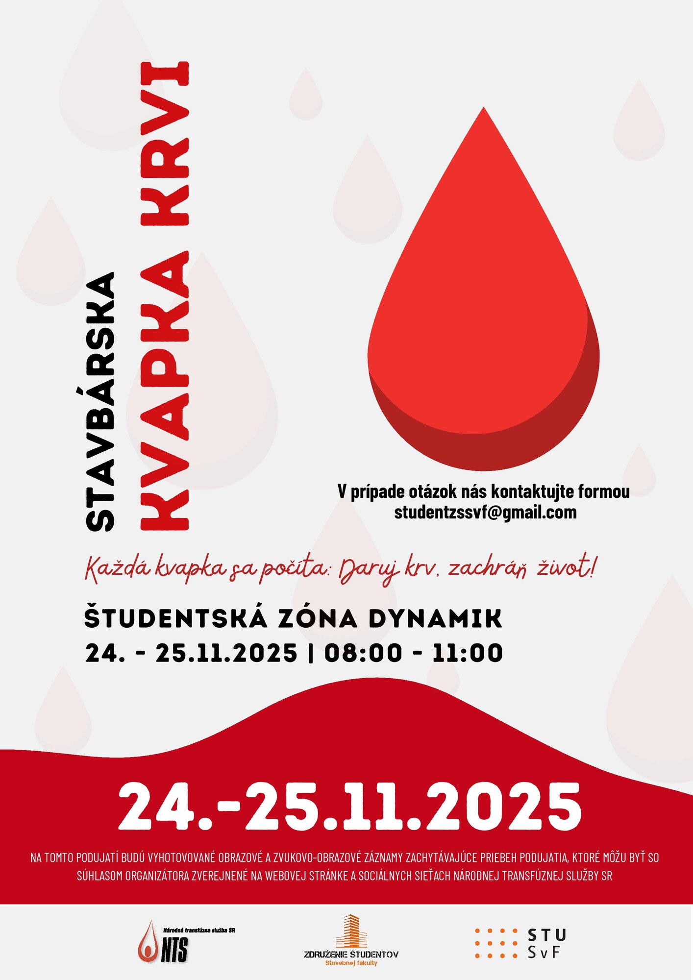 Plagát Stavbárska kvapka krvi