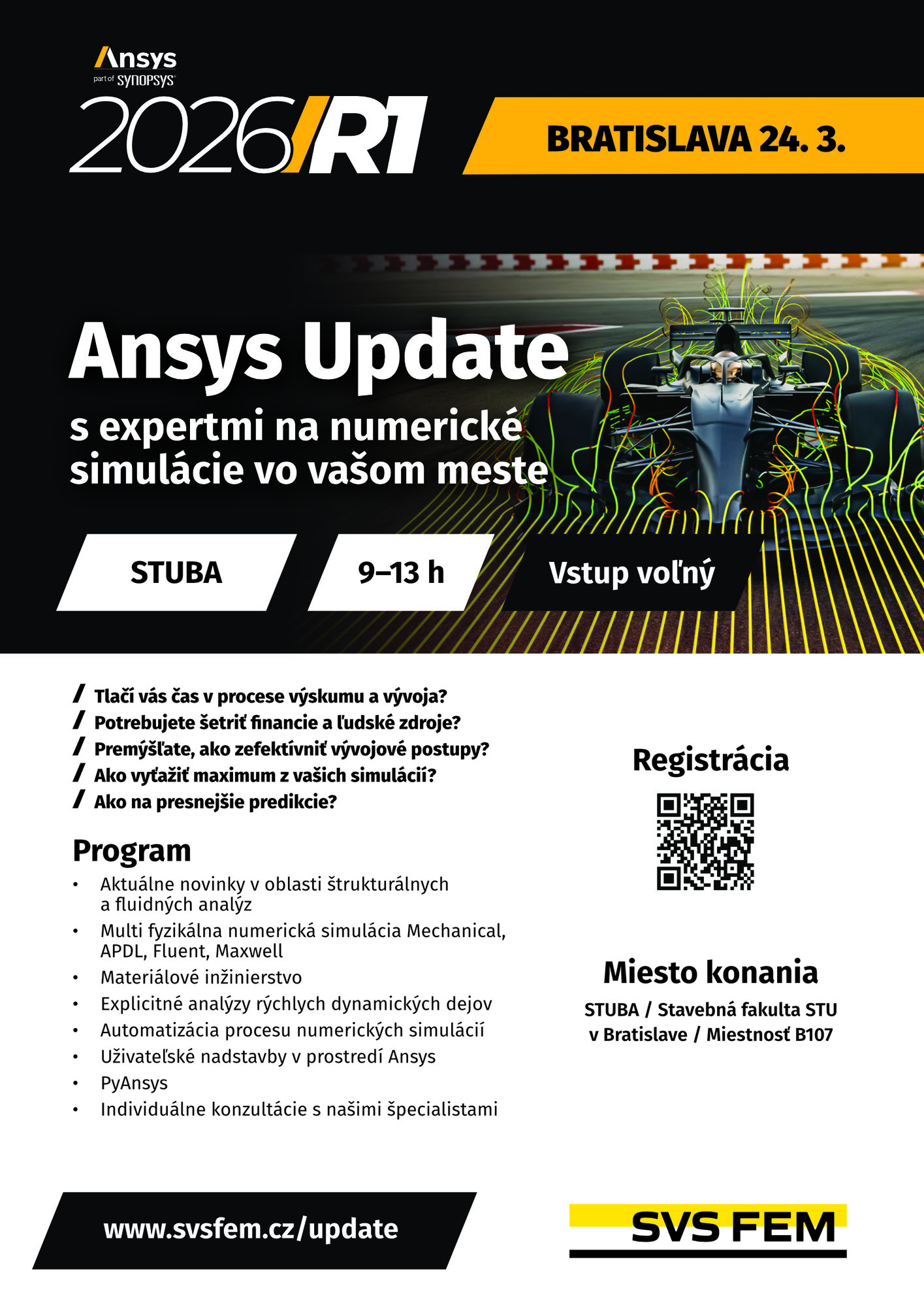 Plagát Ansys Update 2026