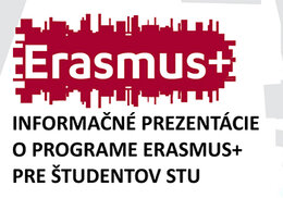 Pozvánka na prezentáciu Erasmus+ mobilít