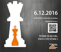 Šachový turnaj o pohár dekana 2016