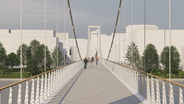 Študenti ukázali, ako môže vyzerať prvý promenádny most v Bratislave