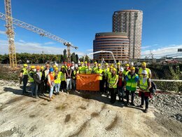 Autumn excursion of building technology students