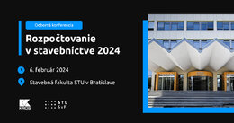 Odborná konferencia Rozpočtovanie v stavebníctve