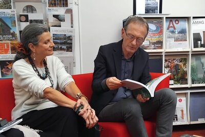 Architekt a pedagóg našej fakulty Michal Bogár uviedol vo Versailles svoju novú knihu