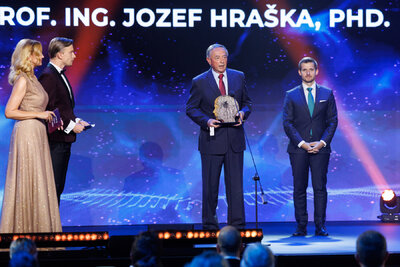Profesor Jozef Hraška získal Cenu za vedu a techniku 2025