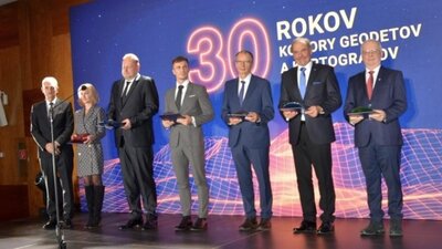S Komorou geodetov a kartografov sme oslávili 30. výročie jej založenia
