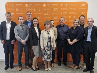 Fínska delegácia z LUT University na Stavebnej fakulte STU