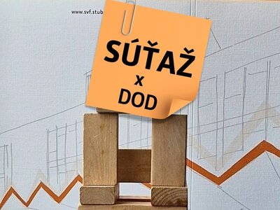 SÚŤAŽ x DOD: Pošli svoj návrh stavby a vyhraj  univerzitný merch