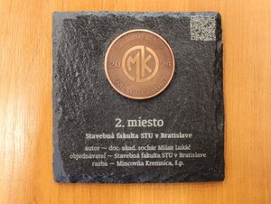 Plaketa SvF STU získala 2. miesto v súťaži Medaila roka