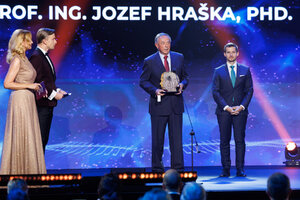Profesor Jozef Hraška získal Cenu za vedu a techniku 2025