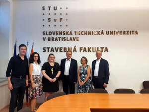 Stretnutie reprezentácií STU a Óbuda University Budapešť