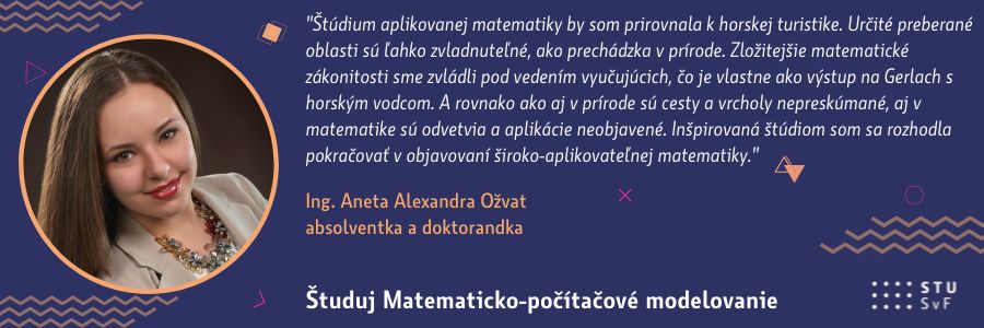 Študuj Matematicko-počítačové modelovanie