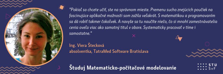 Študuj Matematicko-počítačové modelovanie