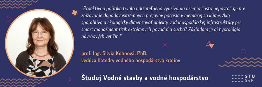 Študuj Vodné stavby a vodné hospodárstvo