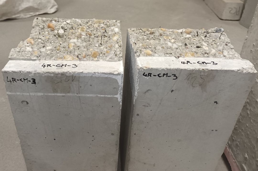 Recyklované materiály na výrobu nosného betónu