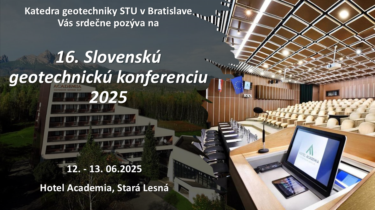 Slovenská geotechnická konferencia 2024