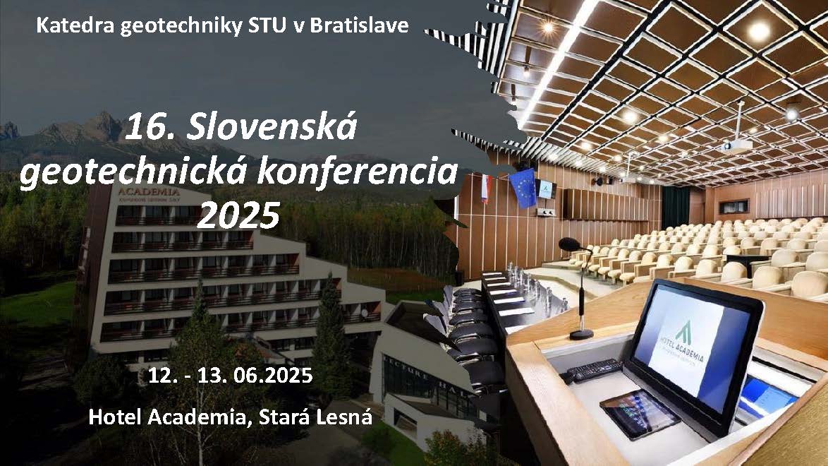 Slovenská geotechnická konferencia 2024