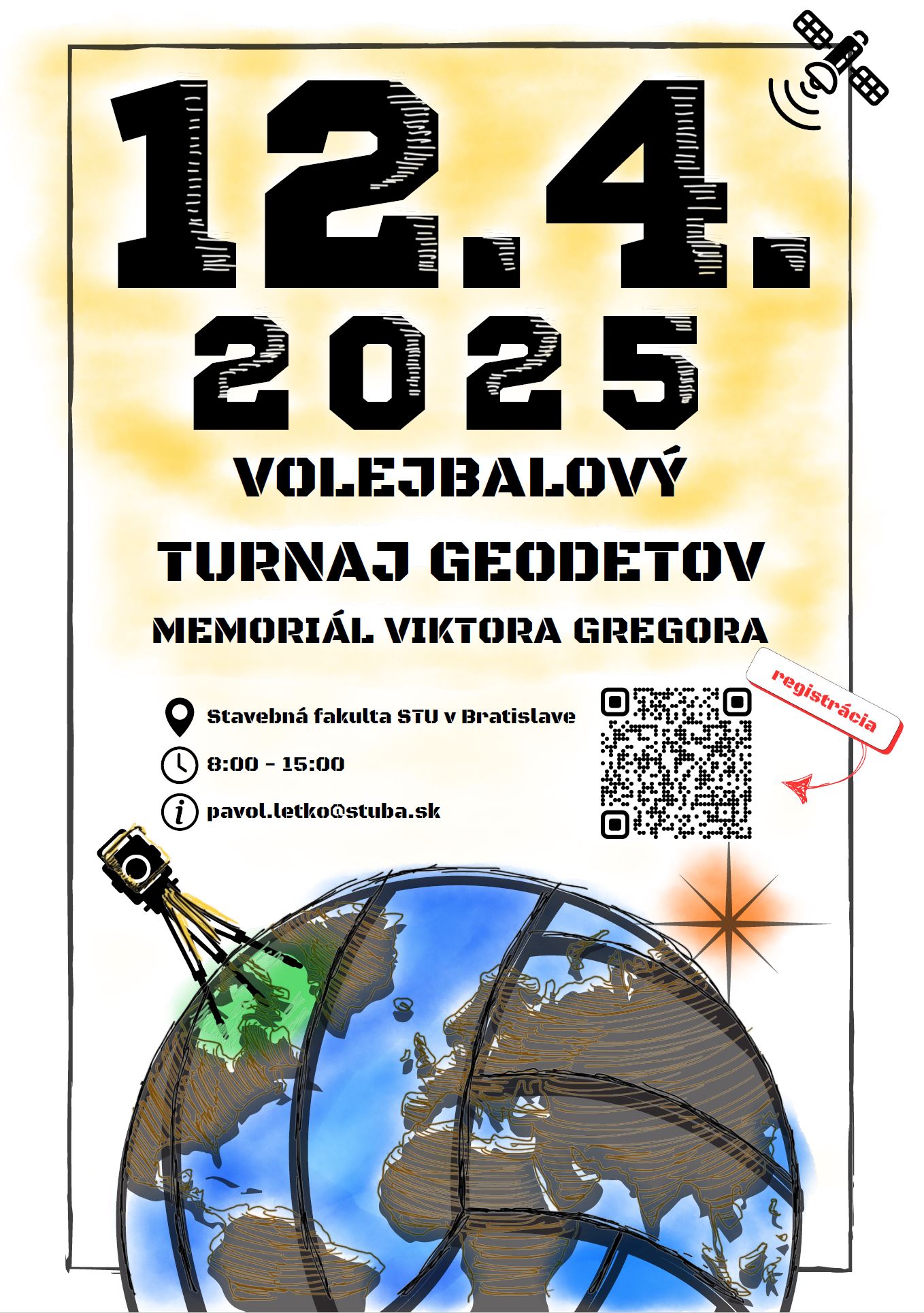 Volejbalový turnaj geodetov